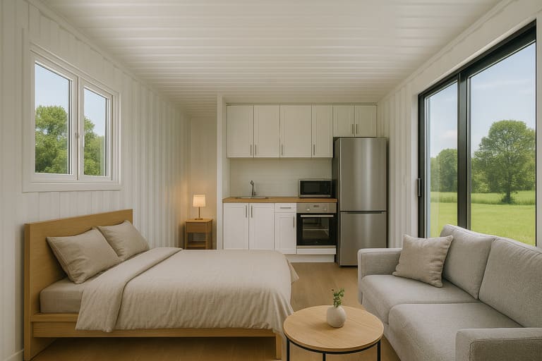 Diferencias entre mueble e inmueble en casas contenedor