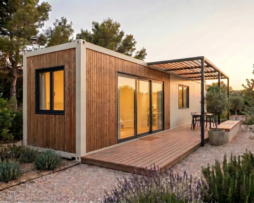 Casa contenedor marítimo de 40 m²